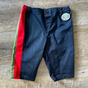 Gucci baby striped pants size 9/12